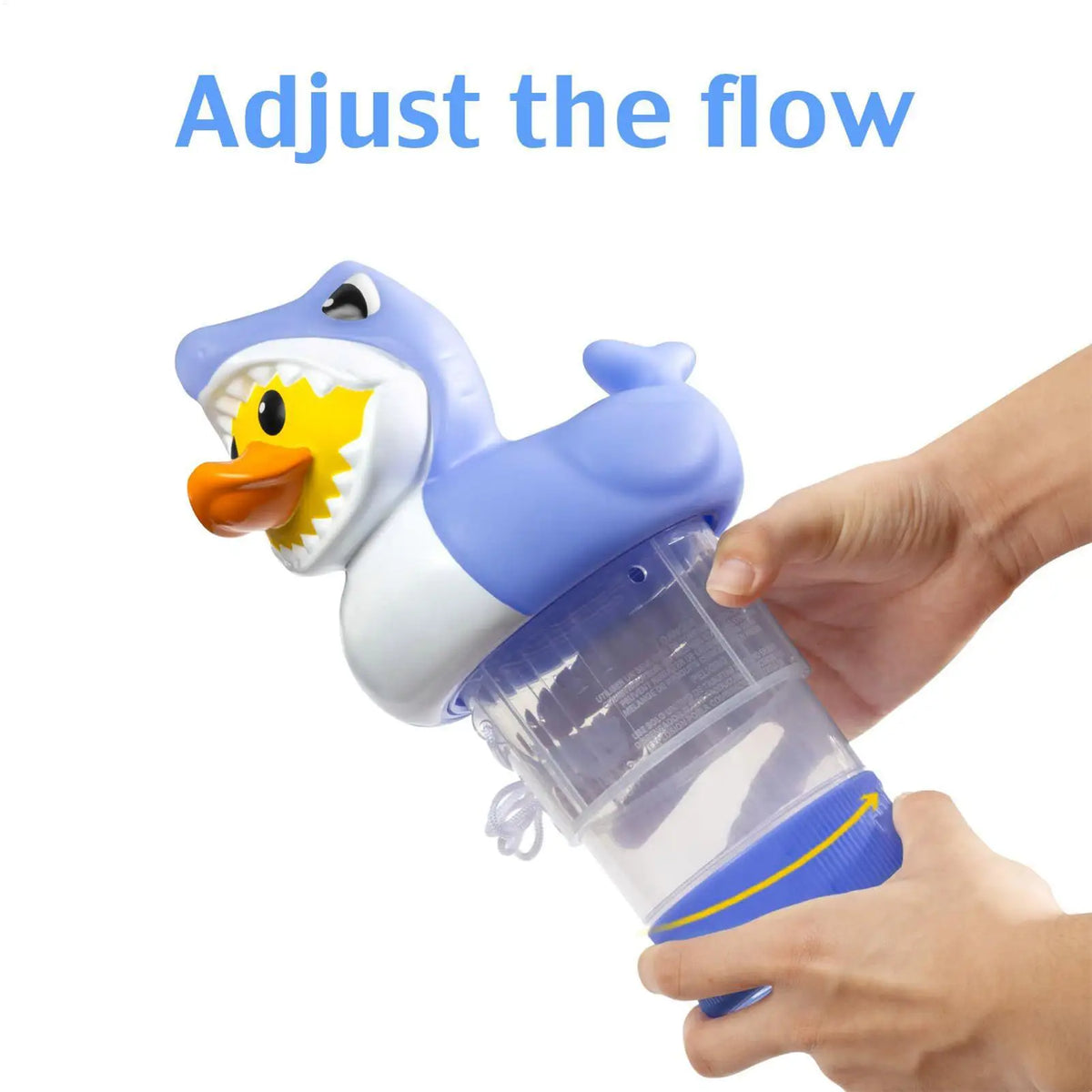 Duck Shark Floating Pool Chlorine Tablet Dispenser Pool Chlorine Floater Axl