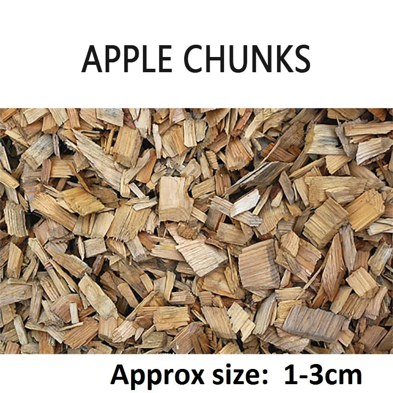 Apple Wood Pellets 450g – BBQ Smoker Chips for Grilling BBQ Wood Pellets Axl