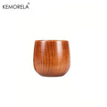 KEMORELA Handmade Jujube Wood Big Belly Cup | Tea & Coffee Wooden Drinkware Cup Axl 1pcs <200ml