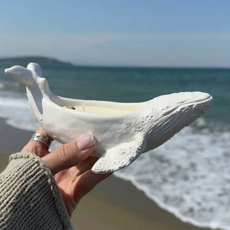 Big Whale Silicone Mold – Resin, Concrete & Candle DIY Silicone Craft Mold Axl