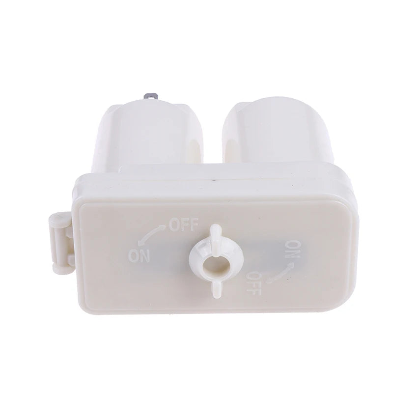 Double Compartment Battery Box for Gas Water Heater – White Battery Case Axl
