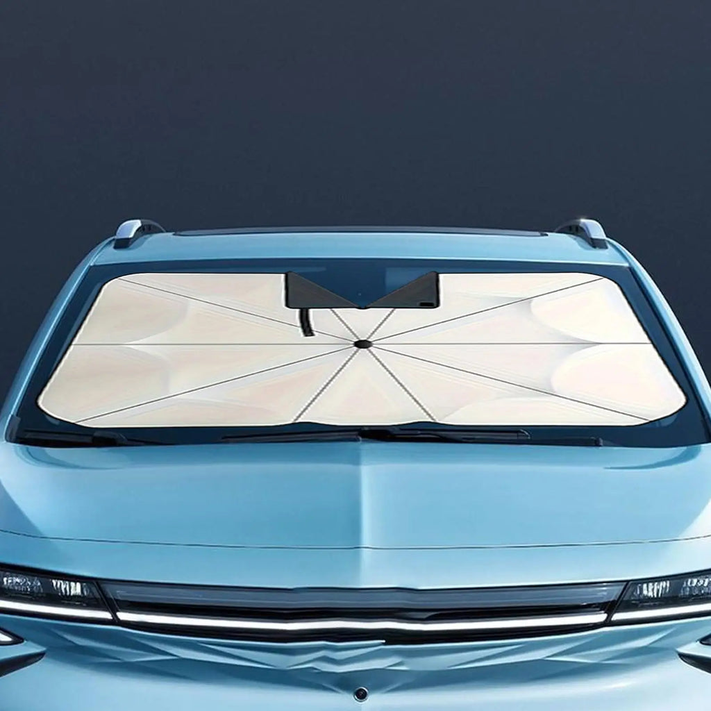 Retractable Car Windshield Sunshade Umbrella | UV Blocker Car Windshield Sunshade Axl