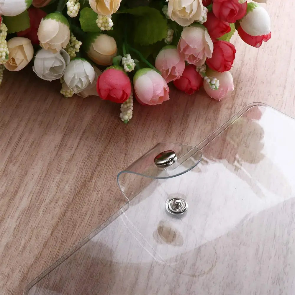 Transparent Loose Leaf Ring Binder Cover A4 A5 A6 A7 Planner Ring Binder Cover Axl