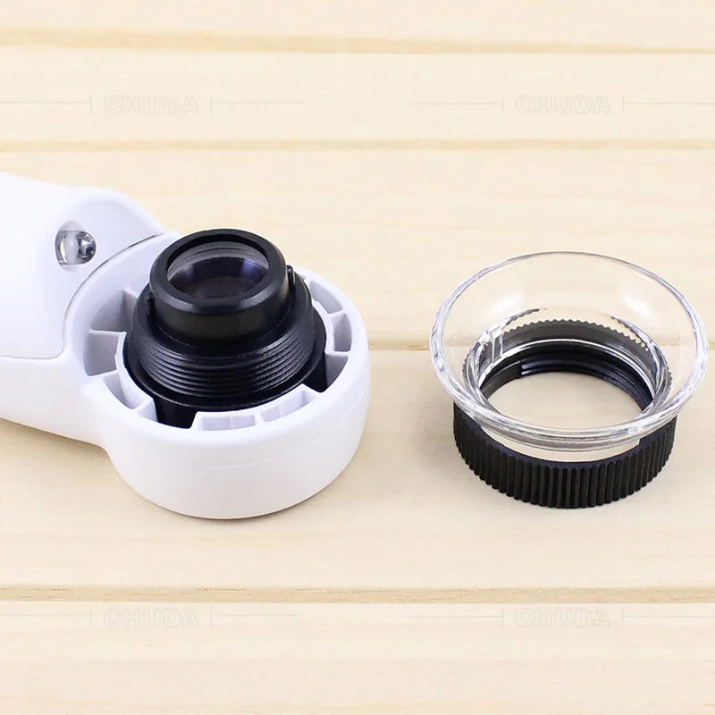 LED Handheld Magnifying Glass for Jewelry – High Magnification LED Magnifying Glass Axl