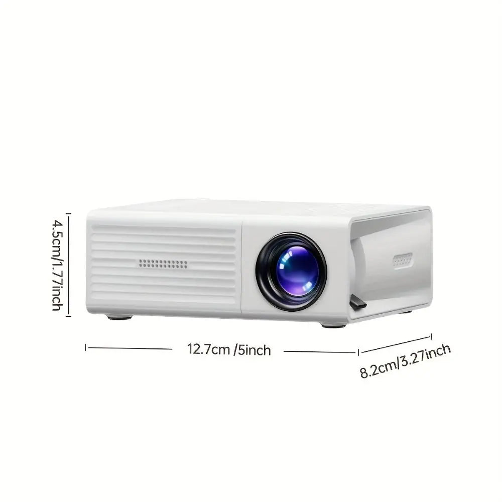 1080P Mini Portable Projector with Remote & Built-In Speaker Mini Projector Axl