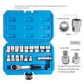 17-Pc Pass-Through Socket Set – Ratchet Wrench & Extension Bar Socket Wrench Set Axl China Mainland