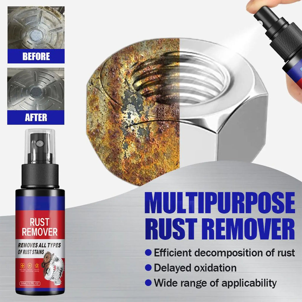 Car Rust Remover Spray – Heavy Duty Metal & Auto Cleaner 50ml Rust Remover Spray Axl