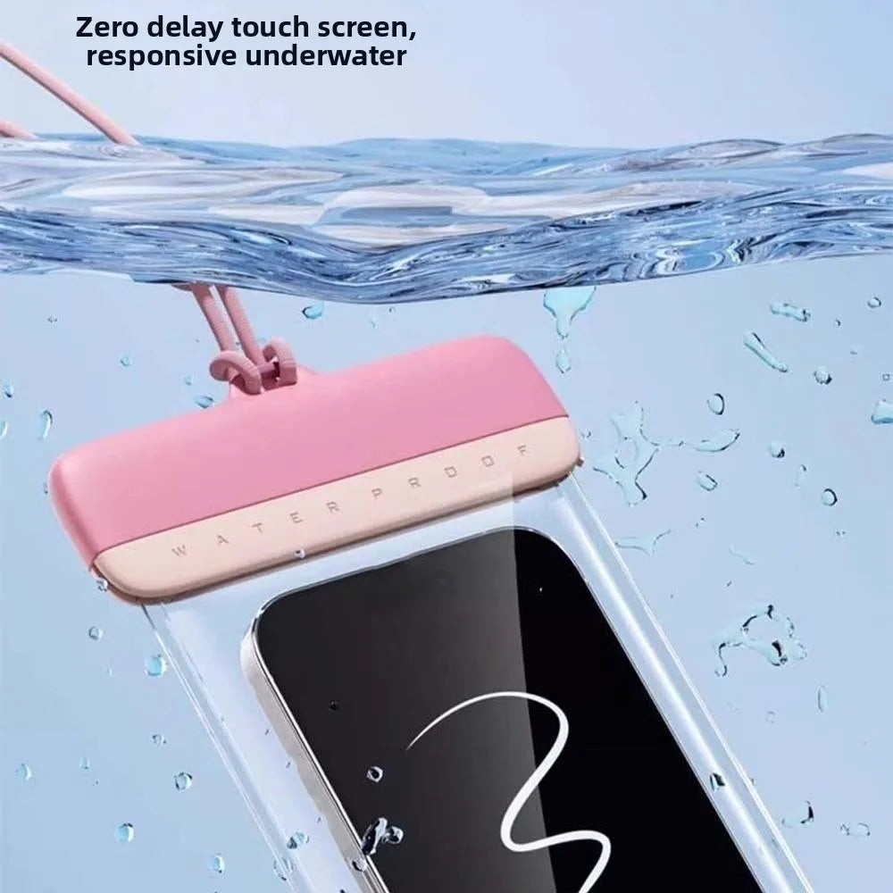 Waterproof Phone Pouch Crossbody Dry Bag – Fits Up to 7.2" Waterproof Phone Pouch Axl