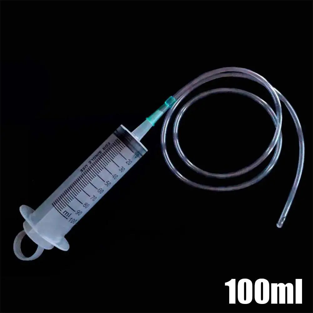 Vacuum Oil Pump Syringe 100/300/550ml – Portable Car Tool Vacuum Oil Pump Axl 100ML