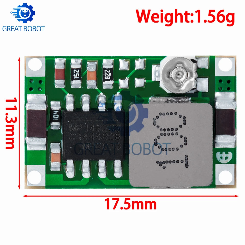 Mini360 DC-DC Buck Converter Step-Down Module 4.75–23V, 340KHz DC-DC Buck Converter Axl