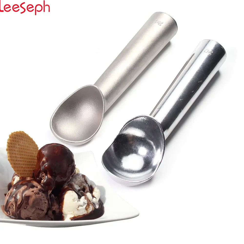 Nonstick Anti-Freeze Ice Cream Scoop – 1.5 &amp; 2 Oz Metal Ice Cream Scoop Axl