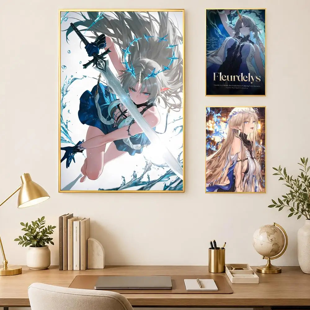 Wuthering Waves HD PVC Wall Poster – Self-Stick & Waterproof Wall Art Poster Axl