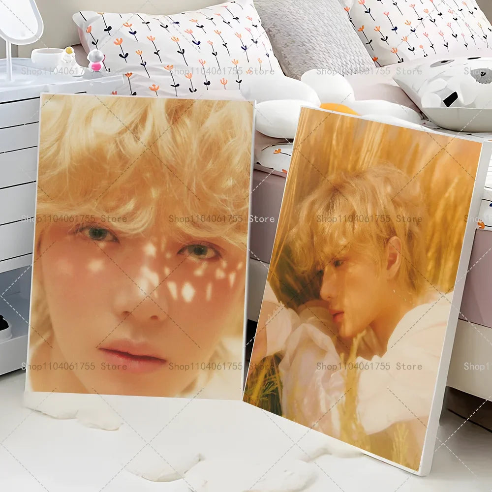 DEJA VU Beomgyu Idol Album Poster – Waterproof Wall Sticker Wall Art Poster Axl