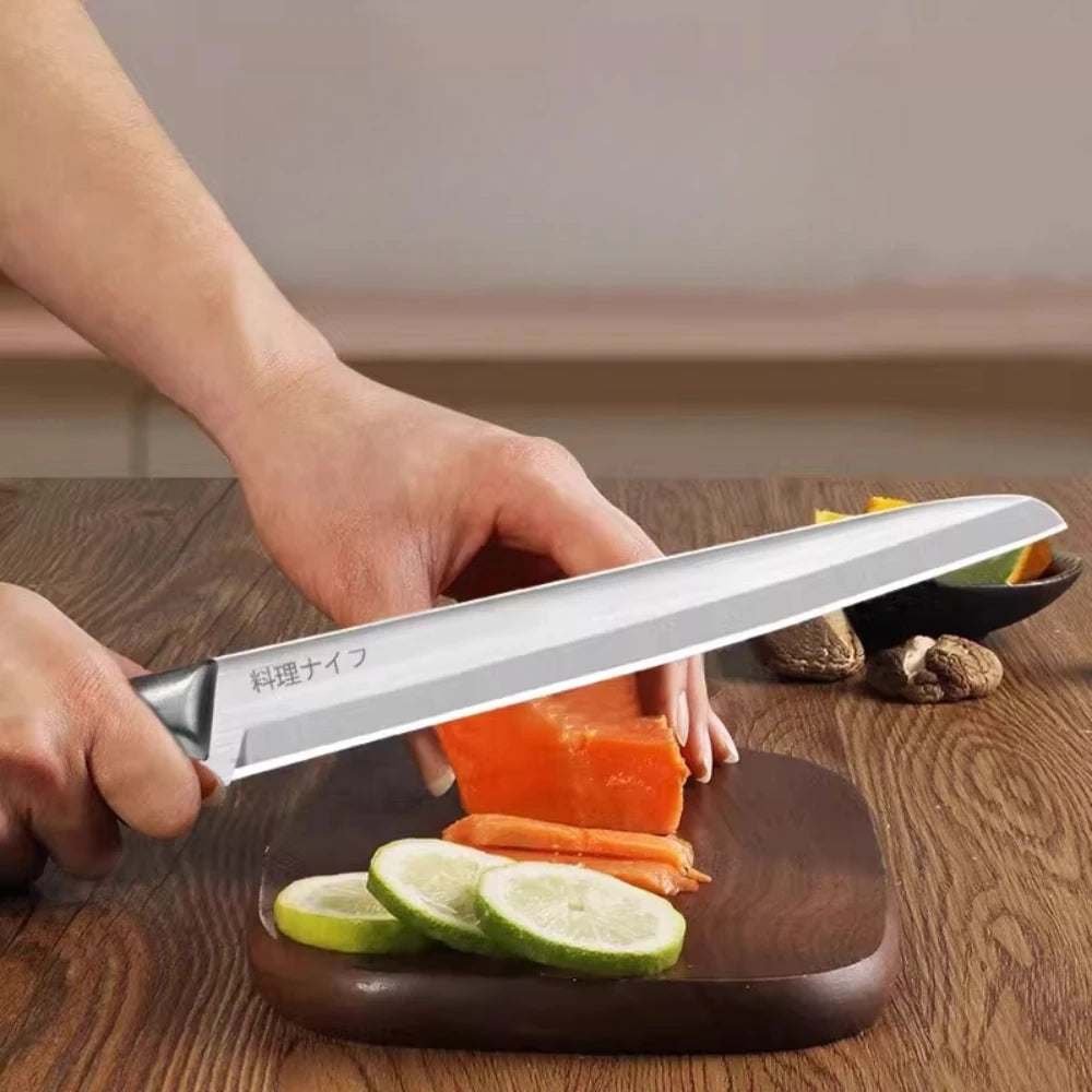 PLYS Japanese Sashimi Knife – Sharp Stainless Steel Slicer Sashimi Knife Axl