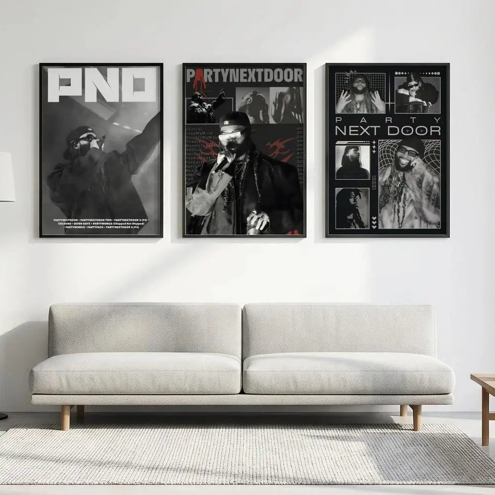 PARTYNEXTDOOR HD Poster – Waterproof Aesthetic Wall Art Wall Art Poster Axl