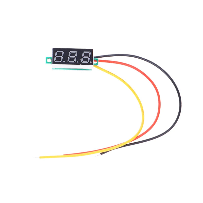 Mini Digital DC Voltmeter 0–100V | 0.28" Voltage Tester Digital Voltmeter Axl