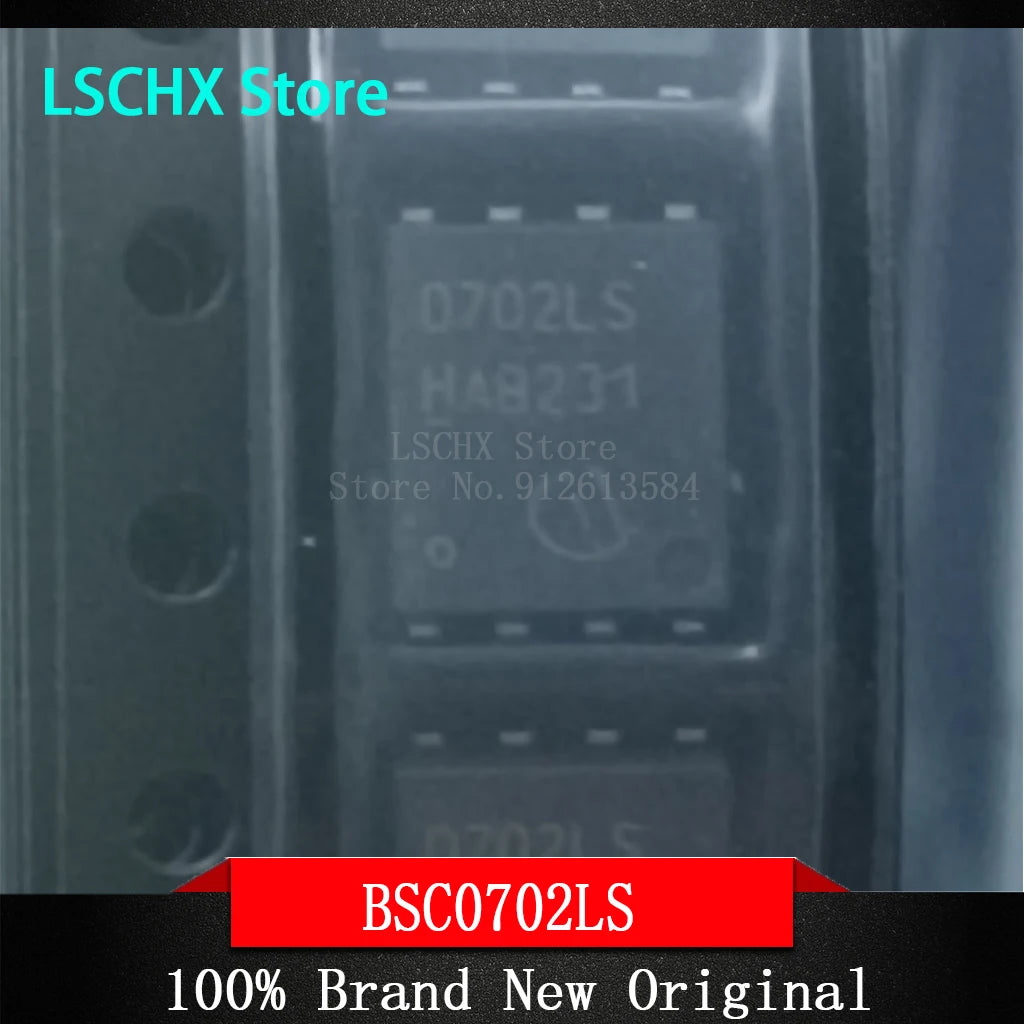 10pcs BSC Series MOSFET Transistors – Power Switching Components MOSFET Transistor Pack Axl BSC030P03NS3G