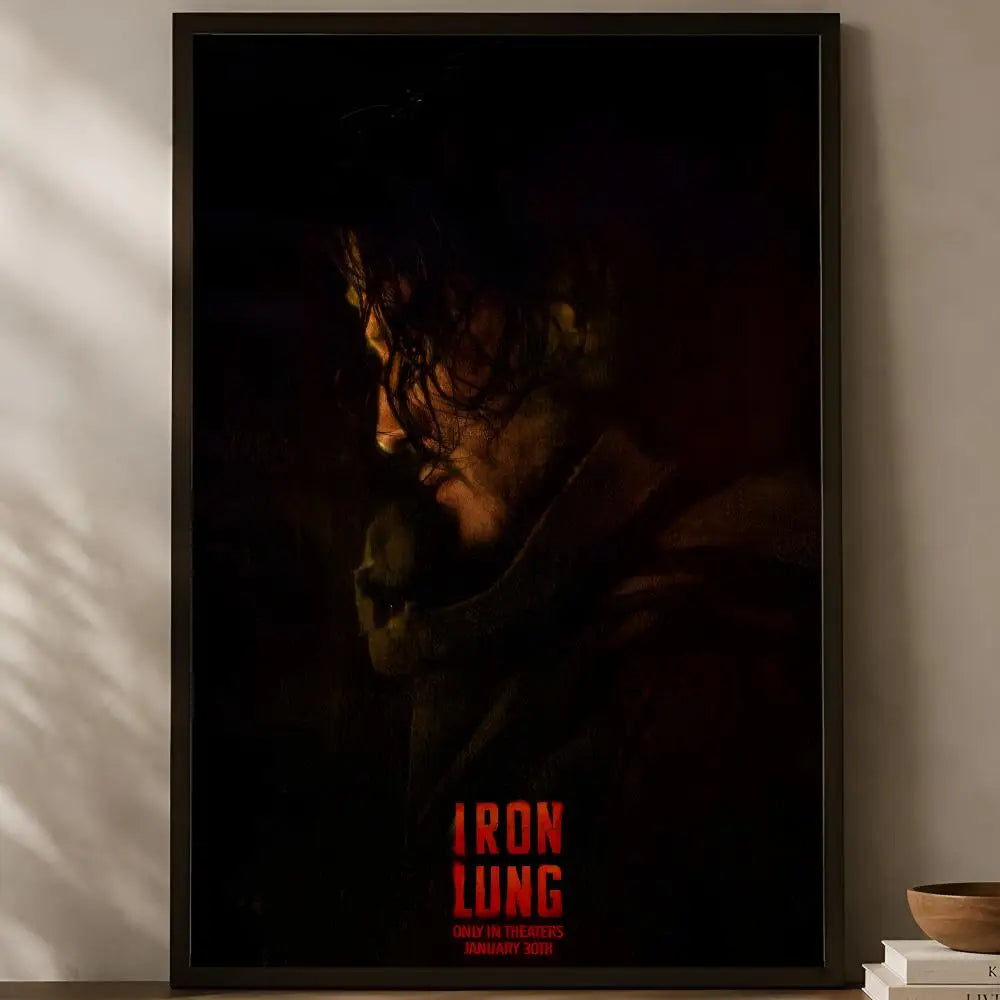 Iron Lung Game HD PVC Wall Art Poster – Self-Stick Decor Wall Art Poster Axl White07 30X40cmNoframe