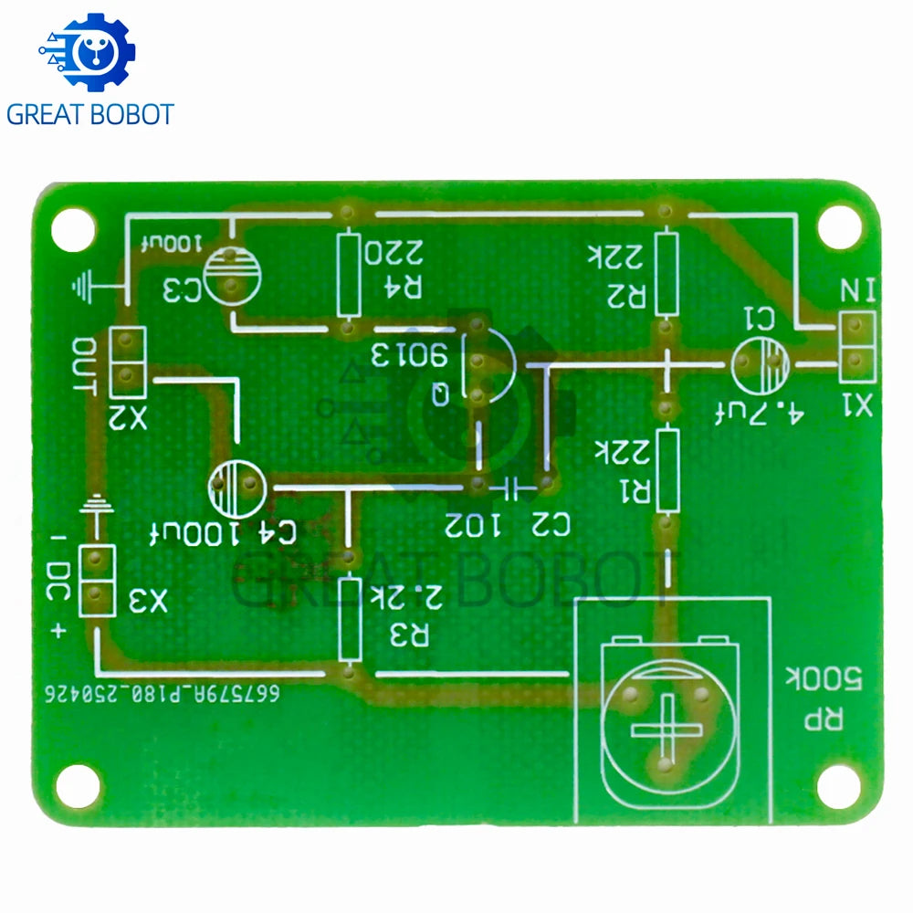 Transistor Amplifier Circuit Kit – Soldering Practice & Training Electronics DIY Kit Axl