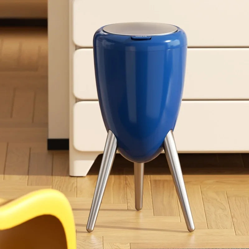15L Press-Lid Standing Trash Can – Kitchen & Bathroom Bin Standing Trash Can Axl