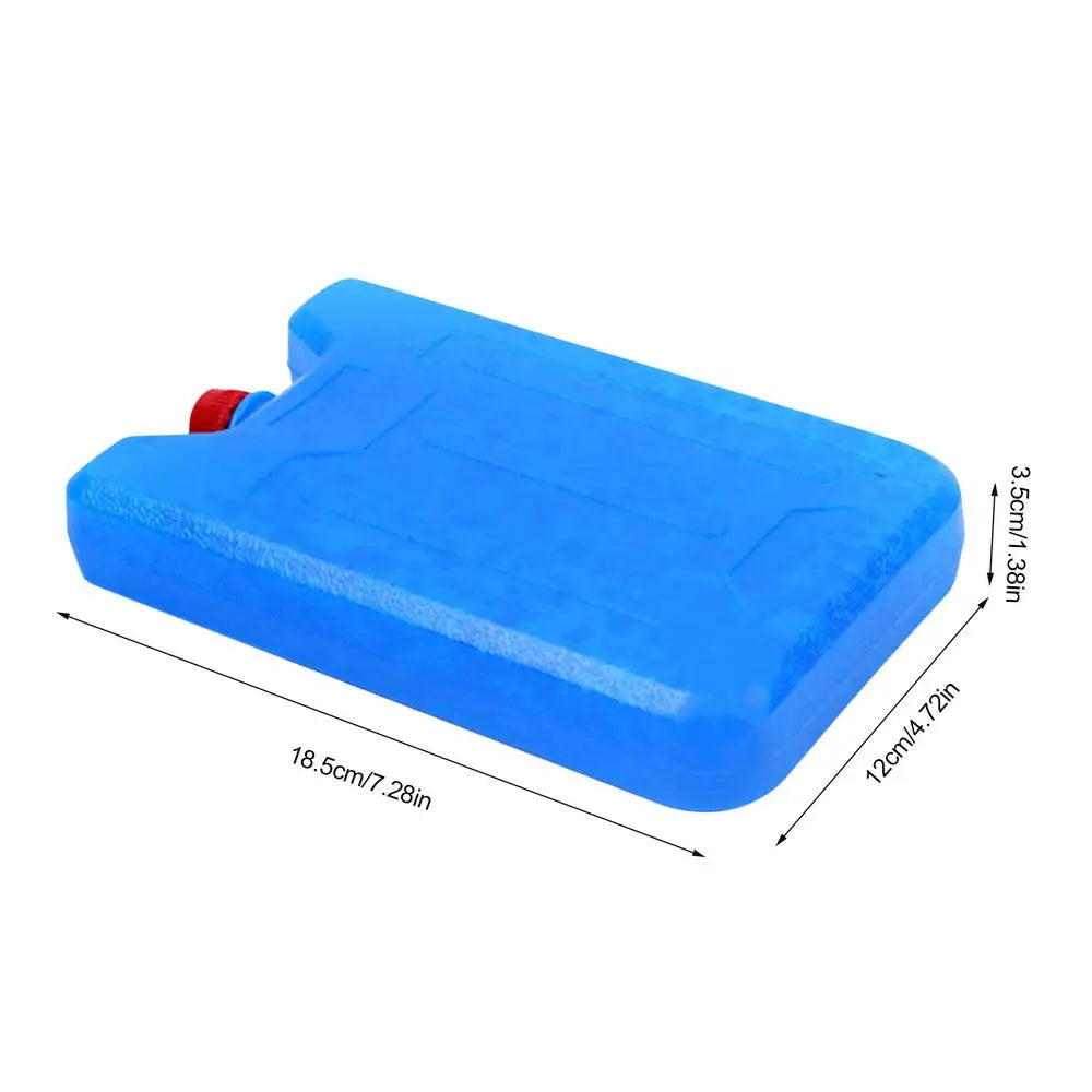 Reusable Ice Crystal Freeze Pack – Leakproof Cooler Block Reusable Ice Pack Axl 600ml