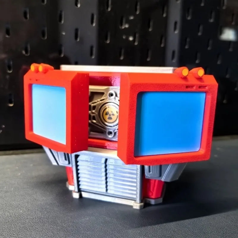 3D Printed Pen Holder – Modern Polygon Desktop Organizer Desktop Pen Organizer Axl