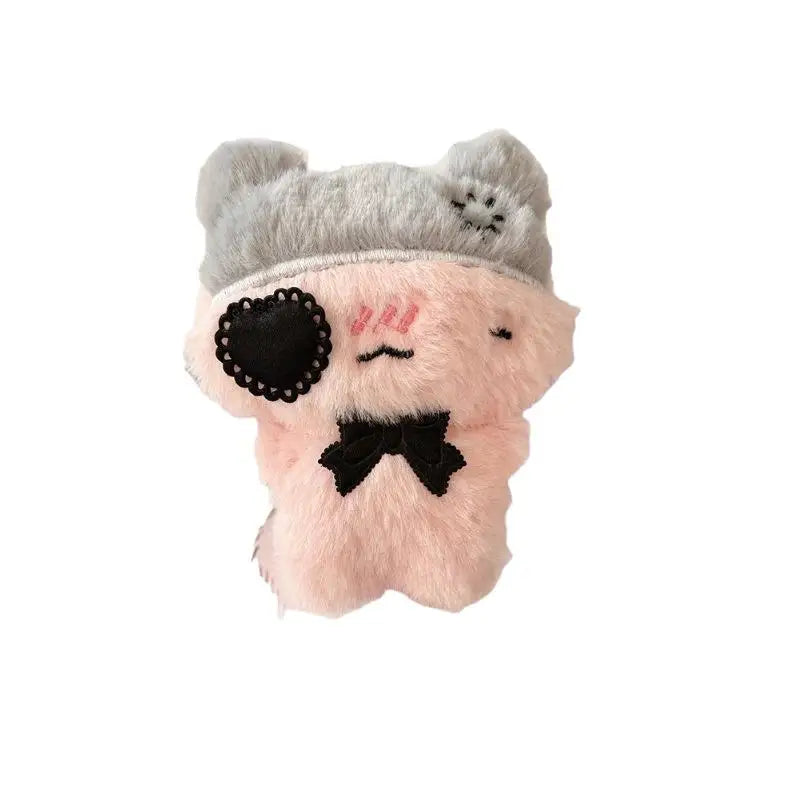 Kawaii Plush Cat Keychain – Cute Bag Charm & Backpack Pendant Plush Keychain Charm Axl