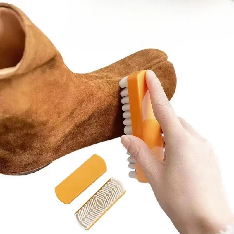 Suede Shoe Brush – Raw Rubber Cleaner for Boots & Nubuck Shoe Cleaning Brush Axl