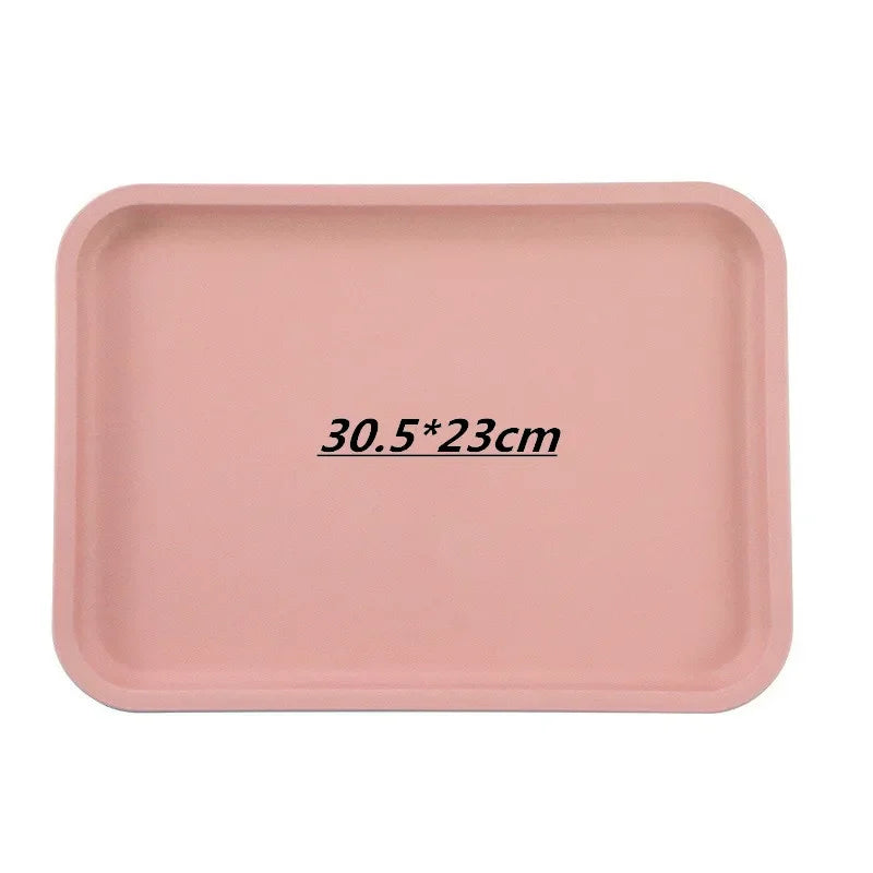 Nordic Rectangular Acrylic Serving Tray – Kitchen & Home Organizer Serving Tray Axl style 11