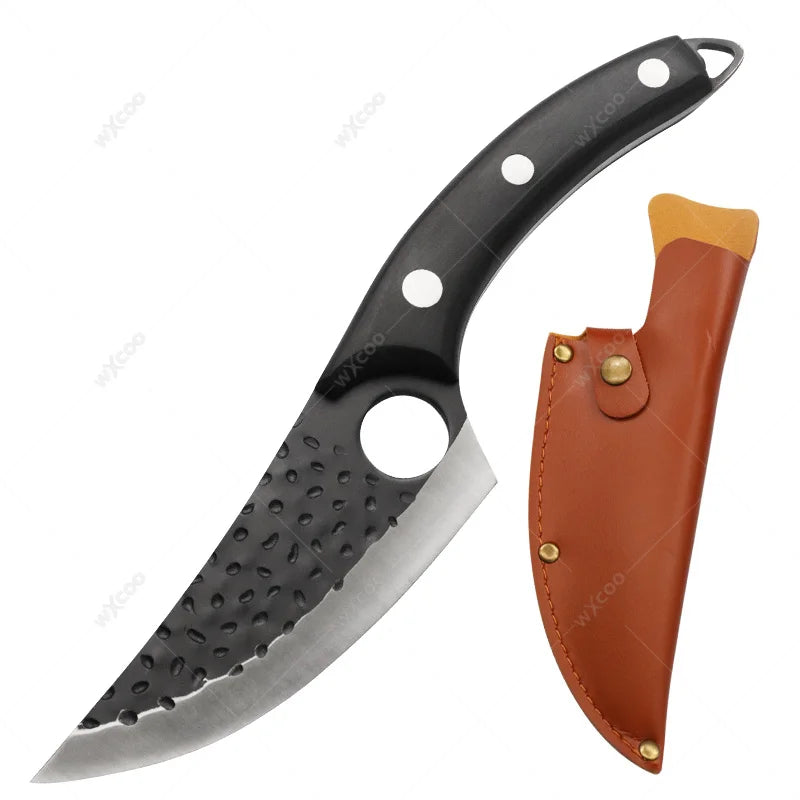 WXCOO Stainless Steel Chef Knife with Wood Handle | Kitchen Kitchen Chef Knife Axl Knife-B