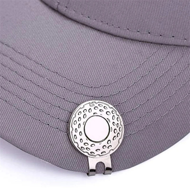 Magnetic Golf Hat Clip & Ball Marker – Zinc Alloy Accessory Golf Hat Clip Axl