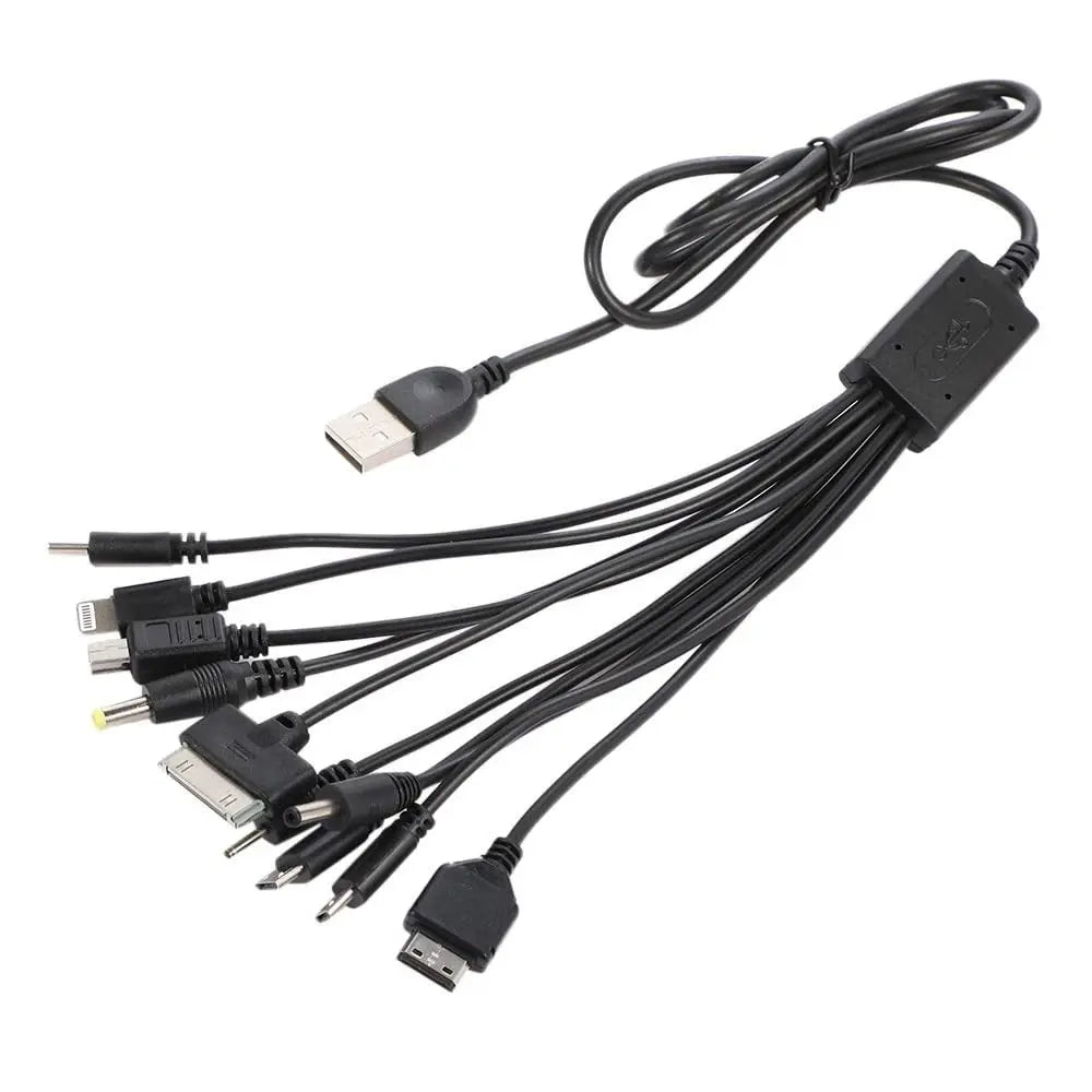 10-in-1 Multi Charging Cable – 10 Port USB Multi Connector Multi USB Cable Axl