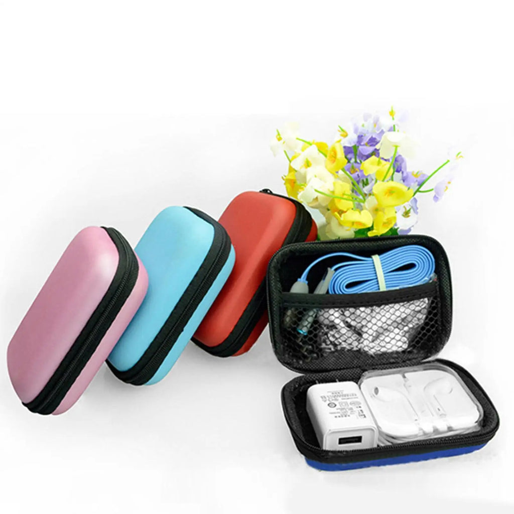 Travel Electronics Organizer Bag – Portable Tech Accessories Pouch Electronics Organizer Bag Axl