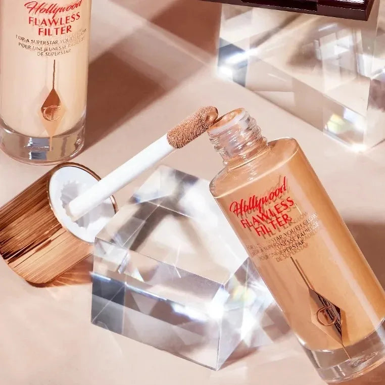 Charlotte Tilbury Liquid Contour, Foundation & Cream Blush Set Makeup Set Axl