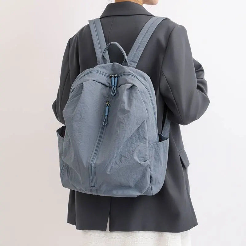 Waterproof Nylon Backpack – Large Capacity Laptop Travel Bag Travel Backpack Axl