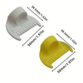 Plastic Hand Sewing Guide Tool – Stitching Aid for Beginners Hand Sewing Tool Axl Yellow1pc