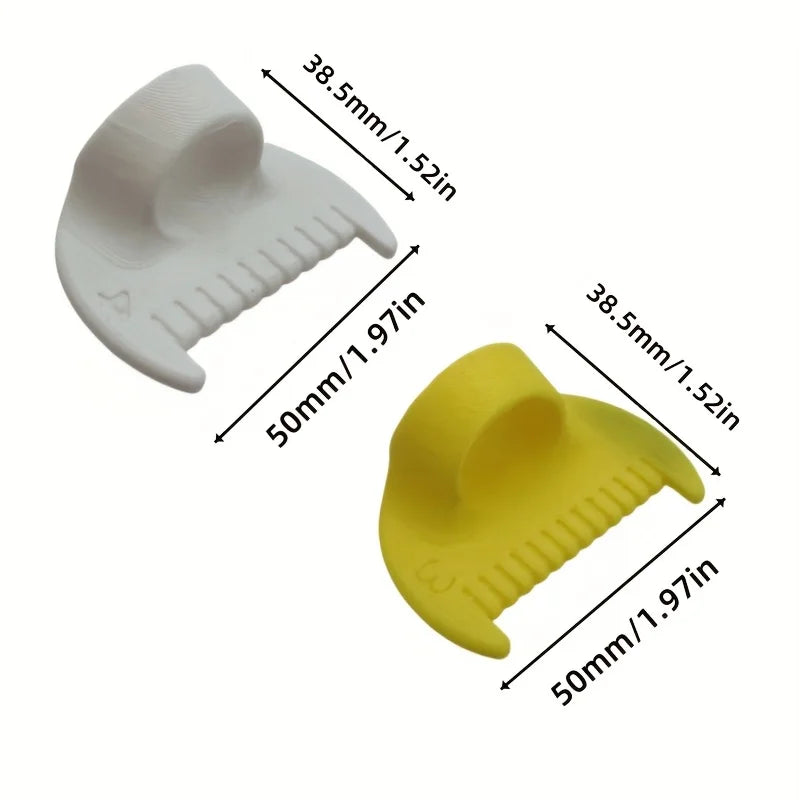 Plastic Hand Sewing Guide Tool – Stitching Aid for Beginners Hand Sewing Tool Axl Yellow1pc
