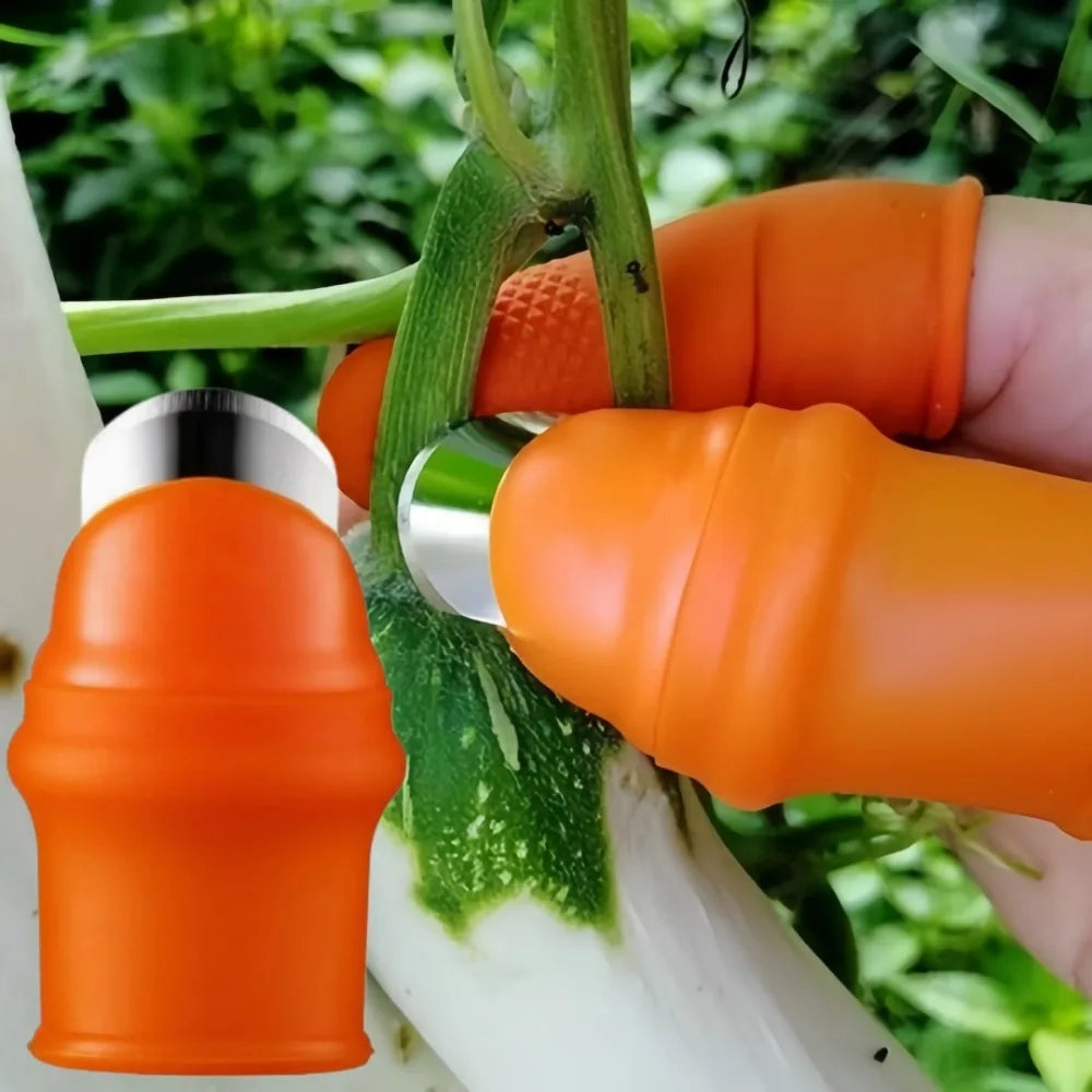 Garden Thumb Knife Stainless Steel – One-Hand Harvesting Tool Garden Harvesting Tool Axl