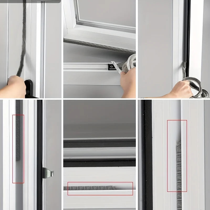 Self-Adhesive Windproof Sealing Strip – Doors, Windows & Cabinets Weather Stripping Seal Axl