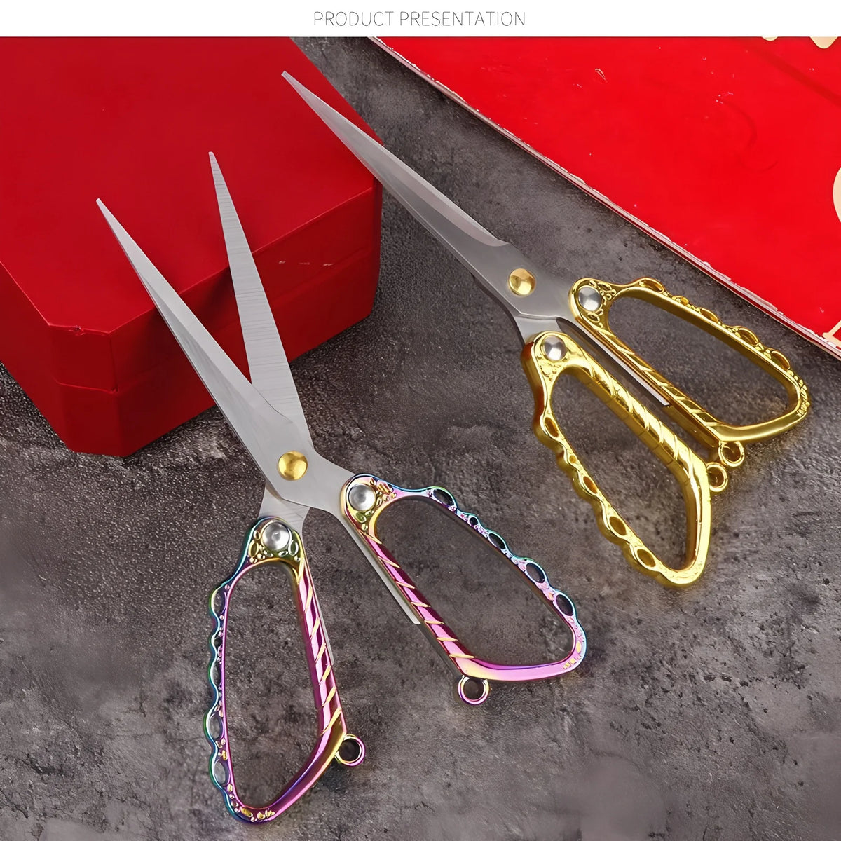 Vintage Embroidery Scissors – Stainless Steel Tailor Craft Gift Embroidery Scissors Axl