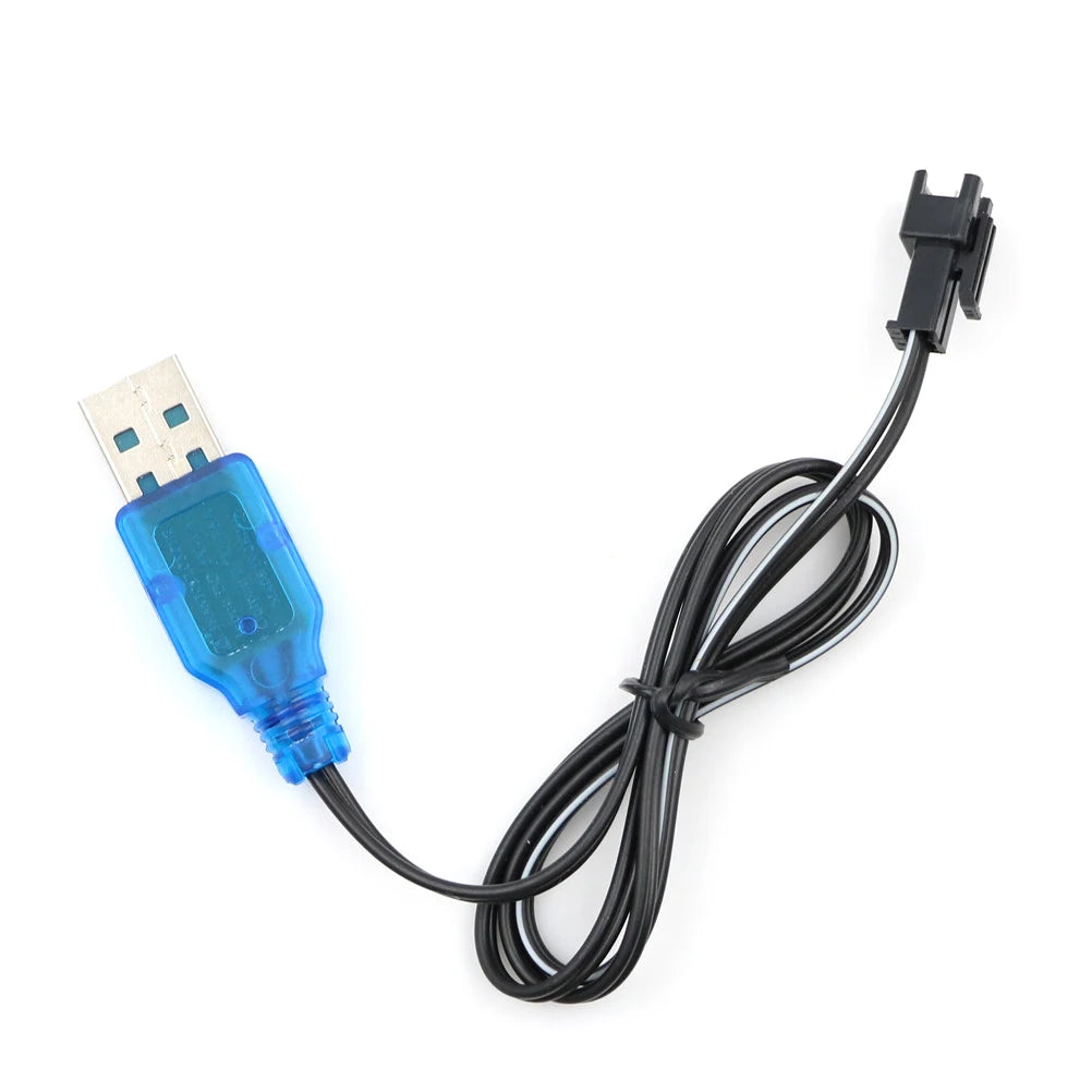 3.7V USB Charger Cable for RC Car & Helicopter – 0.5m USB Charger Cable Axl