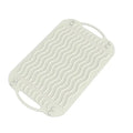 Foldable Silicone Kitchen Mat, Trivet & Storage Basket Silicone Kitchen Mat Axl White 33 x 20cm