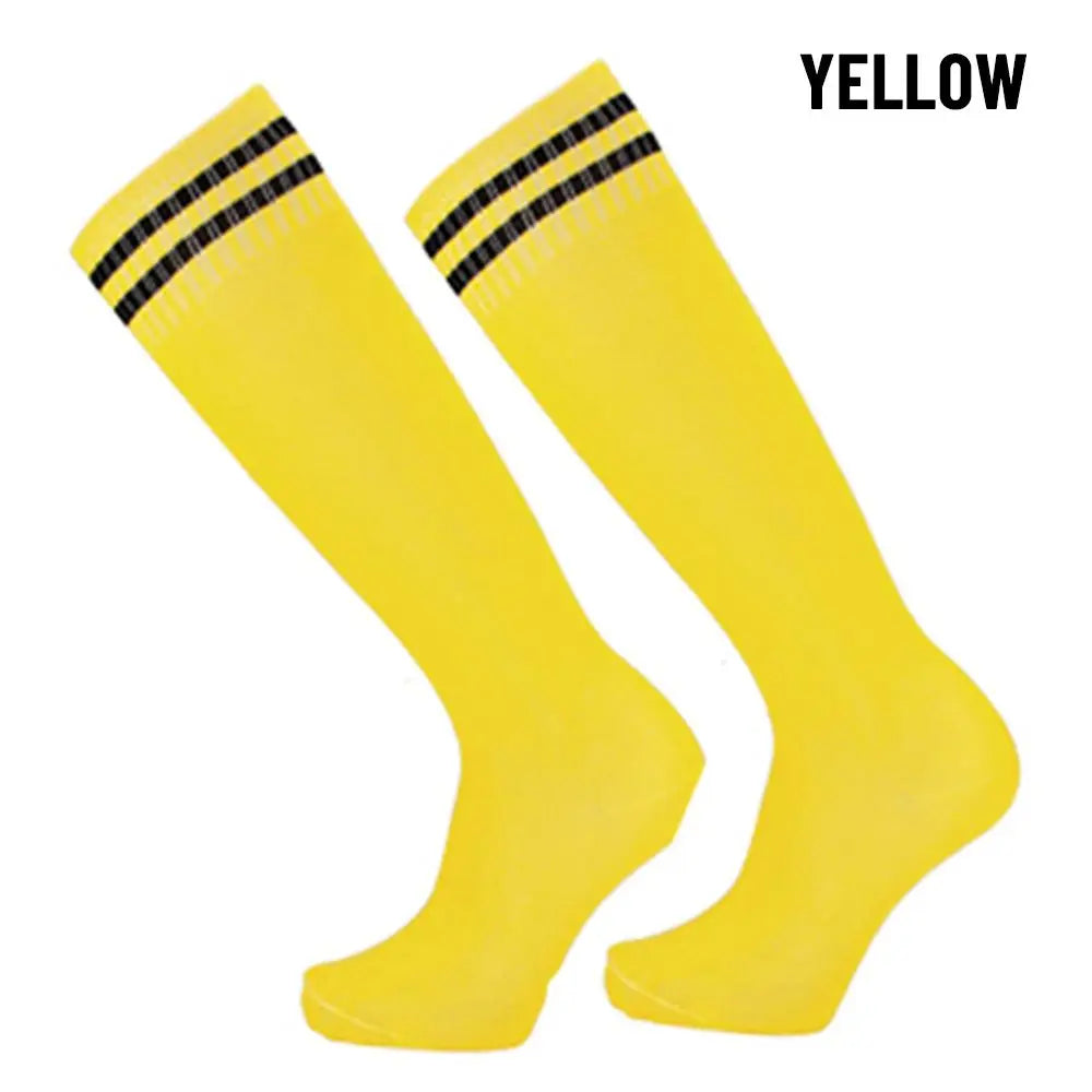 Kids Non-Slip Grip Football Socks – Breathable Sports Socks Kids Football Socks Axl yellow