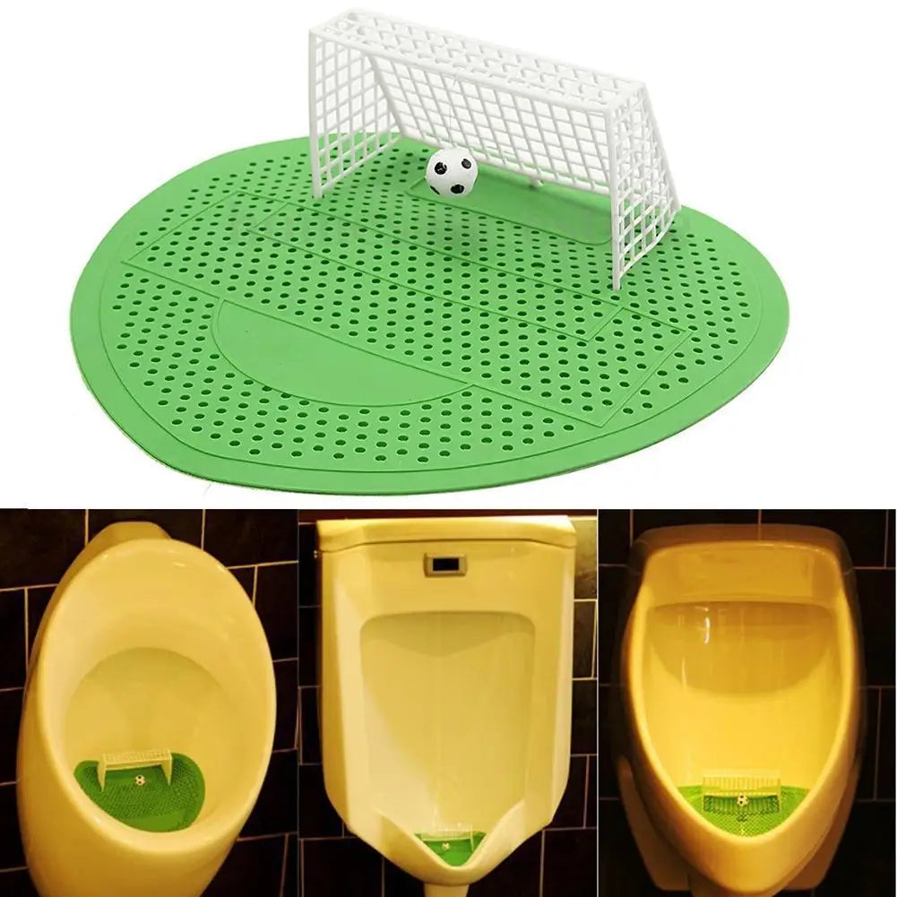 Football Goal Urinal Mat – Deodorizing Splash Guard Insert Urinal Mat Axl