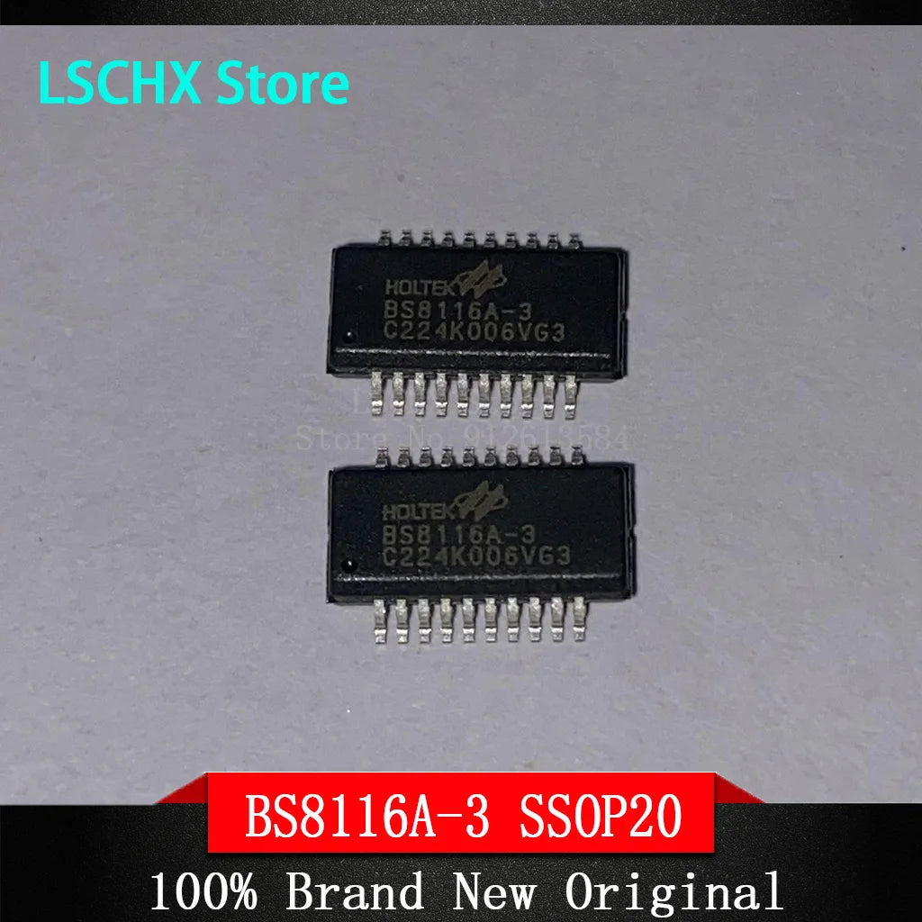 5pcs Touch Key IC Chips BS812A BS814A BS816A – Multi-Package Touch Key IC Chips Axl BS8112A-3 16NSOP