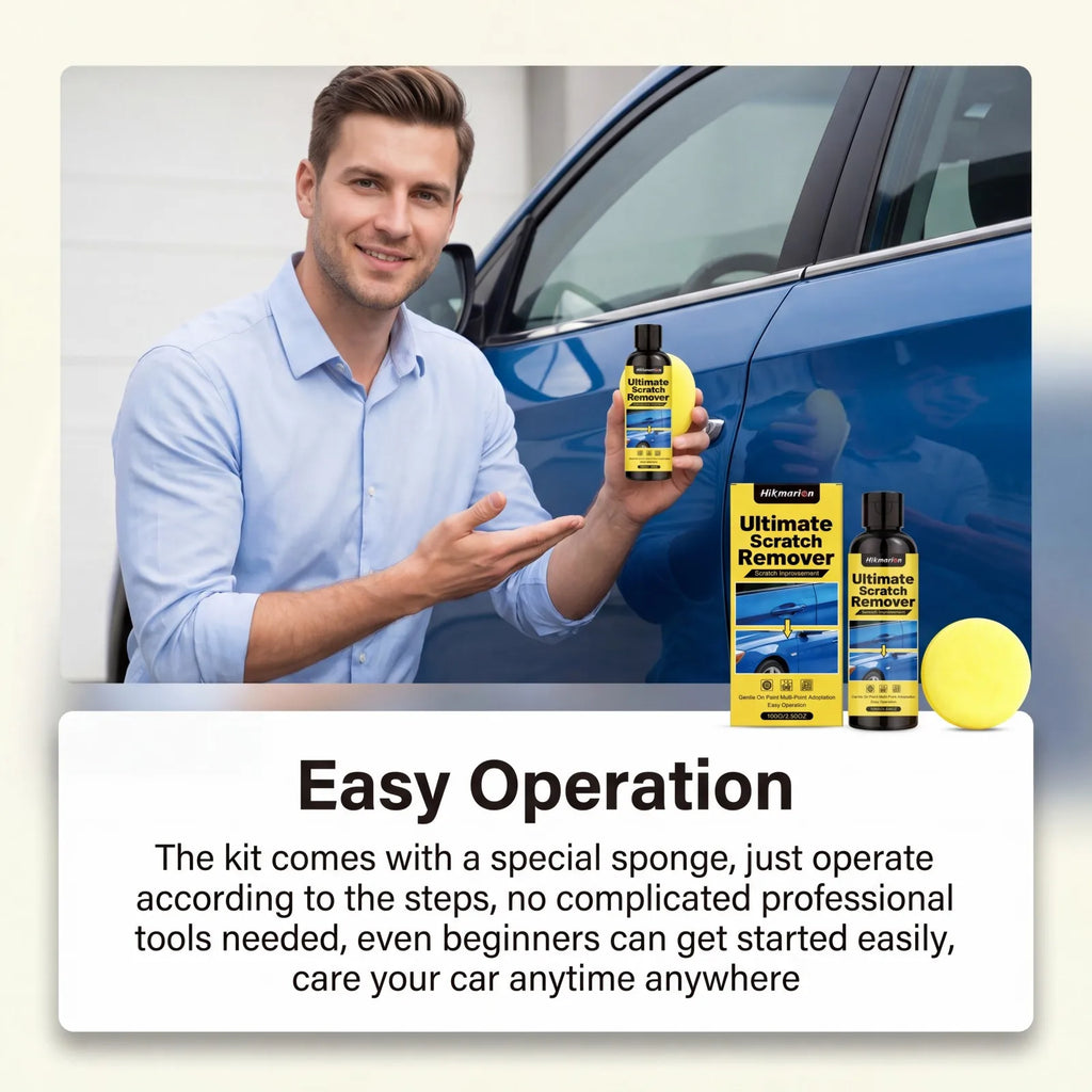 Car Paint Scratch Remover Kit – Polish, Restore Gloss & Shine Car Paint Polish Kit Axl