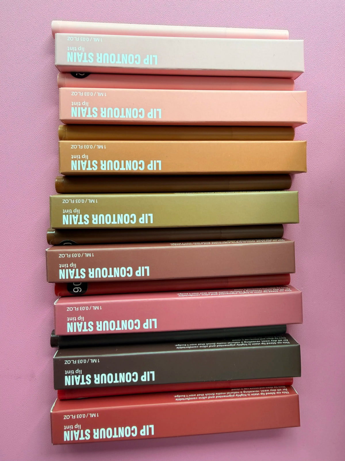 8-Color Frosted Velvet Lip Liner – Waterproof Vegan Private Label Lip Liner Axl