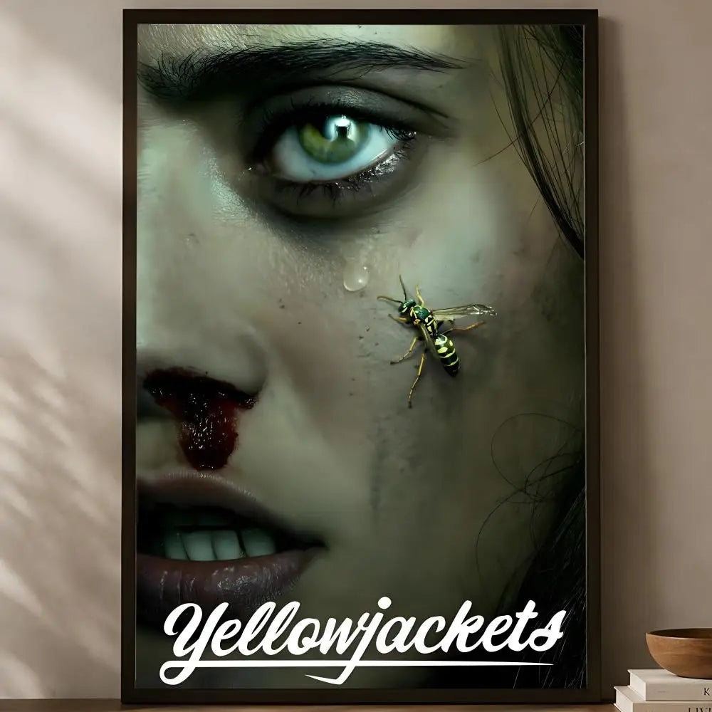 Yellowjackets Show Poster – Self-Stick Waterproof HD Wall Art Wall Art Poster Axl White09 15X20cmNoframe