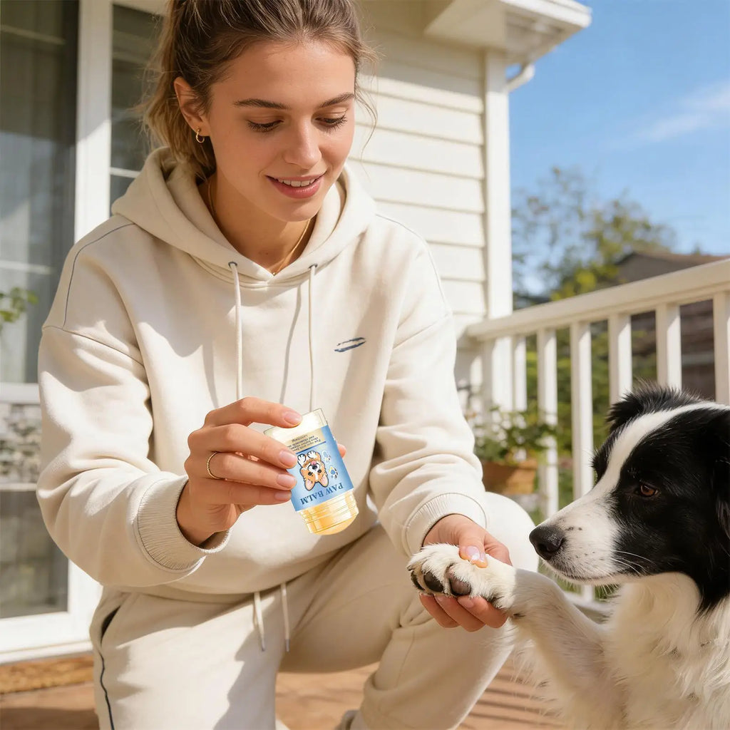 Dog & Cat Paw Balm 40g – Natural Moisturizing Wax Cream Pet Paw Balm Axl