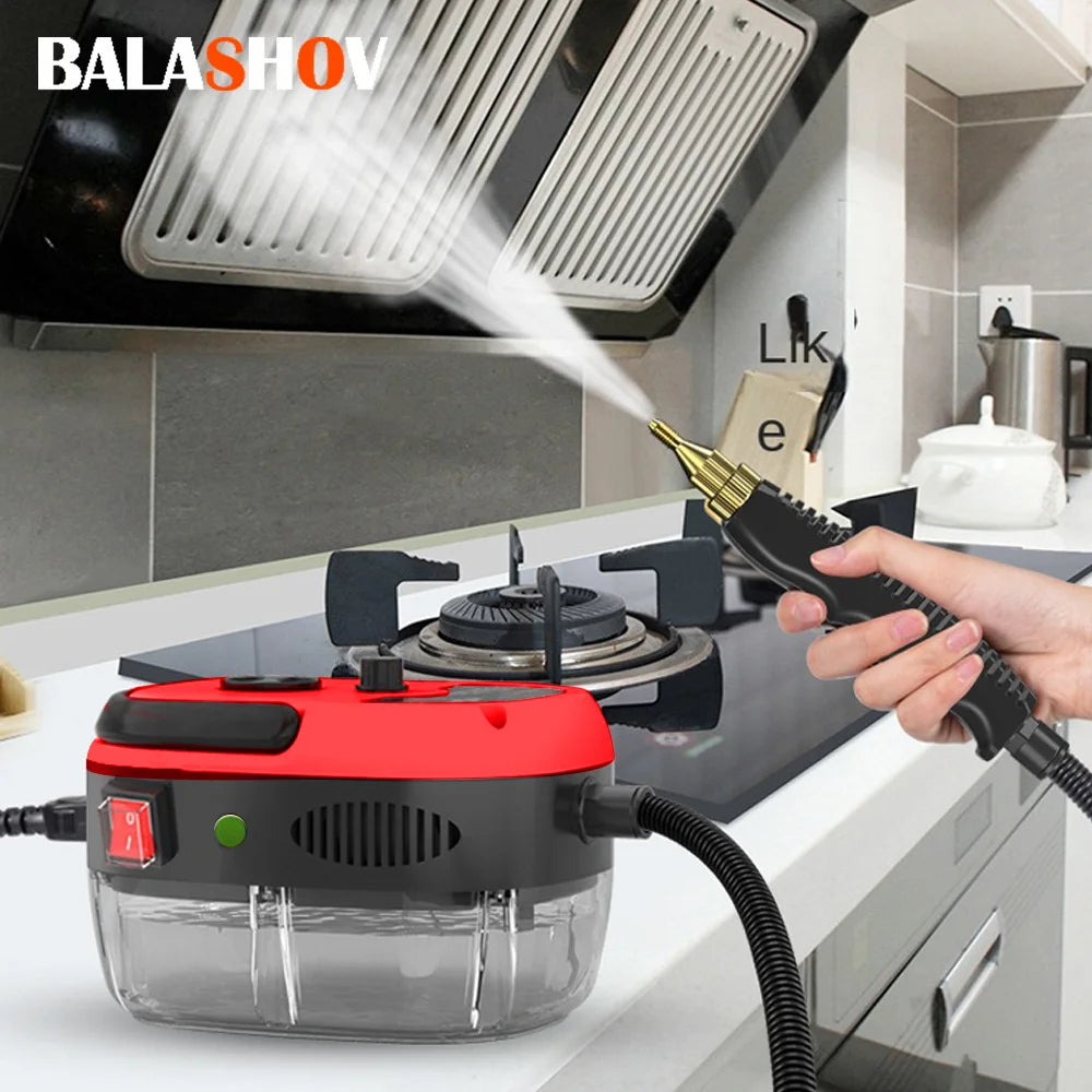 BALASHOV 2500W Handheld Steam Cleaner | Kitchen, Car & Home Handheld Steam Cleaner Axl